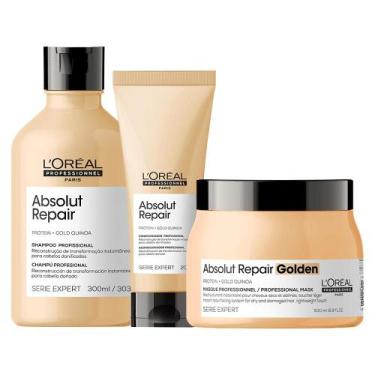 Imagem de Kit L'Oréal Professionnel Serie Expert Absolut Repair Gold Quinoa - 3 