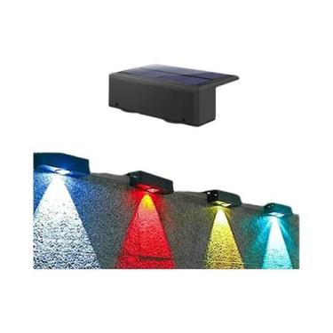 Imagem de Conjunto De Luz De Parede Solar À Prova D'água Para Iluminação Externa