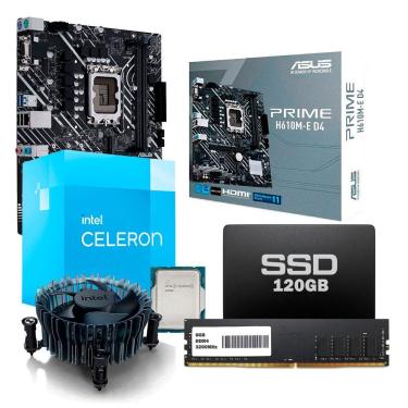 Imagem de Kit Upgrade Intel 12º Ger. Celeron G6900 3.40Ghz Asus Prime