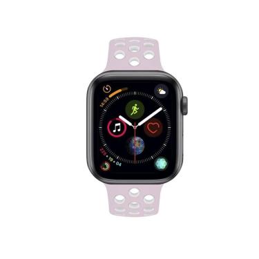 Imagem de Pulseira Para Apple Watch 38Mm/40Mm - Armor Running - Rosa E Branco - Gshield