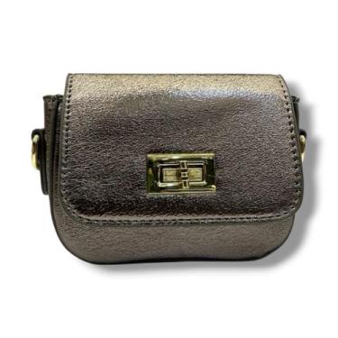 Imagem de Bolsa MiniBag em material sintético Moda Balada Festa CasualChic - Sem