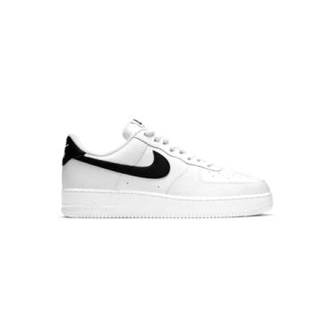 Imagem de Nike Tênis de basquete masculino Air Force 1 '07, Branco, preto, escuro, 9