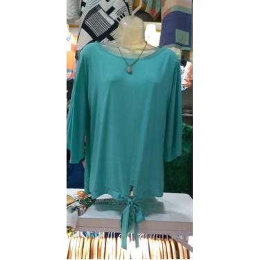 Imagem de Blusa social feminina slim e Pluss - Lilyval Fashion