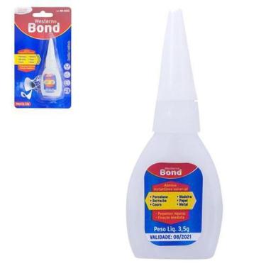 Imagem de Adesivo / Cola Instantanea Multiuso Bond 3,5G Na Cartela - Western