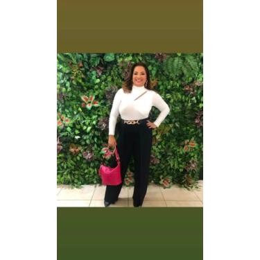 Imagem de Blusa malha viscolycra com fenda - Malhaspri