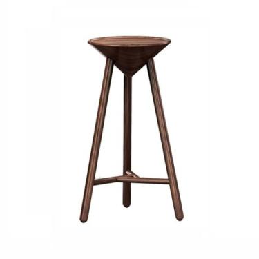 Imagem de Expositores de Bonsai Várias flores criativas para ambientes internos, base de exposição de três pernas para piso de sala de estar Base de ornamento(Grande)