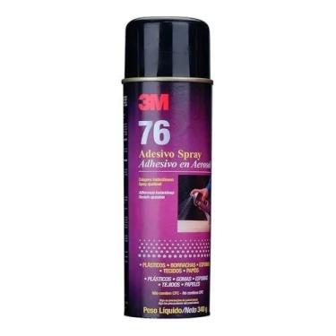 Imagem de Kit 2 Adesivo Spray 3m 76 Tecido Forro Teto Carro Tapeceiro