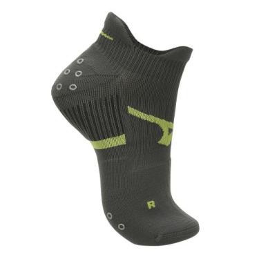 Imagem de Meia Mizuno Performance Cano Curto Tam. 33-38, Cinza, 33-38