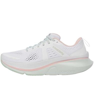 Imagem de Saucony Tênis feminino Guide 18, Branco/névoa, 42