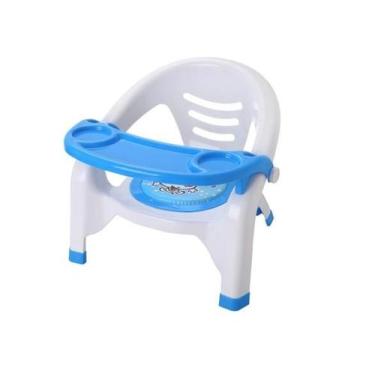 Imagem de Cadeira de Alimentação Infantil Menino Menina Refeição Bebê - Pais & F