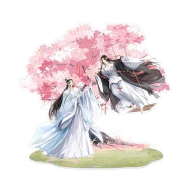 Imagem de YJacuing Grandmaster of Demonic Cultivation: Mo Dao Zu Shi Acrylic Stand, Officially Licensed Collectible The Untamed Wei Wuxian LAN Wangji Figure (Swing.)