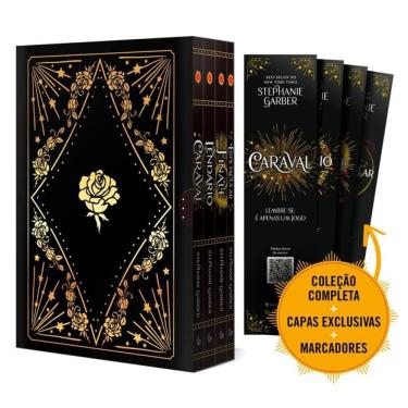 Imagem de Caixa Caraval - Edição De Colecionador (Série Completa Com 4 Volumes) - (Caraval, Lendário, Finale E
