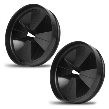 Imagem de MMXIANG Protetores contra respingos para descarte de lixo, protetor contra respingos de pia de cozinha de 9,5 cm, tampa de descarte de lixo QCB-AM adequada para a série In.SinkErator Evolution, tampa