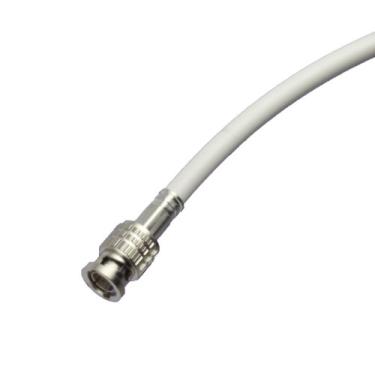 Imagem de Blue Jeans Cable Cabo 3G/6G HD-SDI, feito com Belden 1694A e Canare BNCs (30 pés, branco)