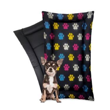 Imagem de Colchonete Pet Cama Confortável Com Zíper Lavável Fundo Impermeável P 