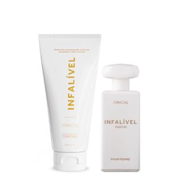 Imagem de Kit Infalível Creme 200g e Perfume Infalível Pour Femme 50ml by Primacial