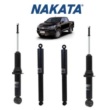 Imagem de 04 Amortecedor Dianteiro + Traseiro Gm S10 Diesel 2014 A 2020 Nakata