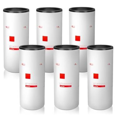 Imagem de Filtro de óleo LF14000NN, filtro de óleo de 6 peças compatível com motores diesel Cummins ISX ISM X12 X15 M11 QSX QSM QST - LF9080 LF9001 4367100 BD7154 57746XD P559000 600 a 2 11-1340