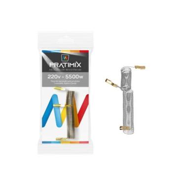Imagem de Resistência Pratimix 220v 5500w Tipo L 3 Temperaturas - Mixso