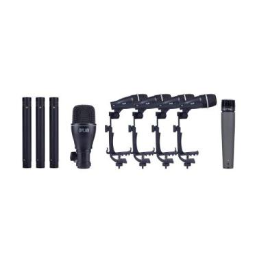 Imagem de Kit 9 Microfones Para Bateria Dylan DD-9
