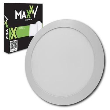 Imagem de Painel Plafon Slim/Embutir Redondo 24W Neutro - Maxxy