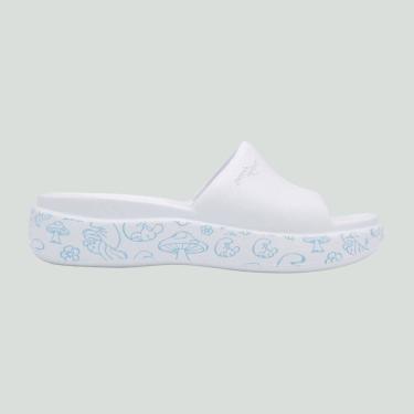 Imagem de Tamanco Nuvem Slide Piccadilly Smurfs Branco