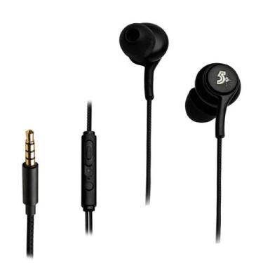 Imagem de Fone De Ouvido P2 Estéreo Com Fio E Microfone celular Tablet - 5+, MP-