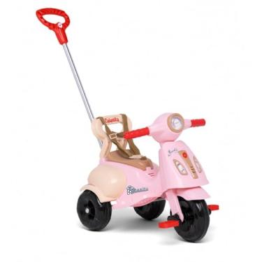 Imagem de Calesita - Vespita Amalfi - Triciclo moto vespa de Guiar e pedalar