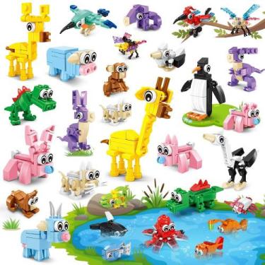 Imagem de Conjunto de blocos de construção HOGOKIDS, 20 pacotes de lembrancinhas