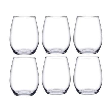 Imagem de Copo Vidro Redondo Transparente Duravel 440ml Amber - 6 Un - PASABAHÇE