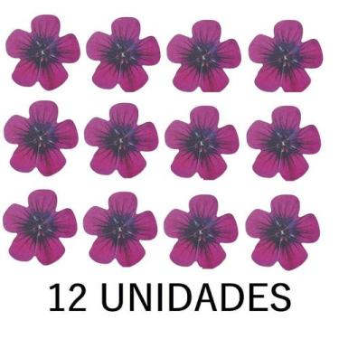 Imagem de KIT 12 Lixas De Unhas Em E.V.A. Flor - KOPECK, Pink