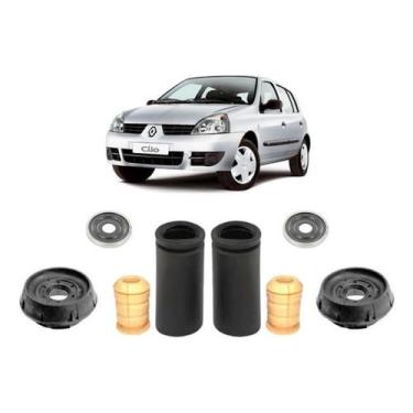 Imagem de 2 Kit Do Amortecedor Dianteiro Renault Clio 2000 2001 2002 - Qualykits