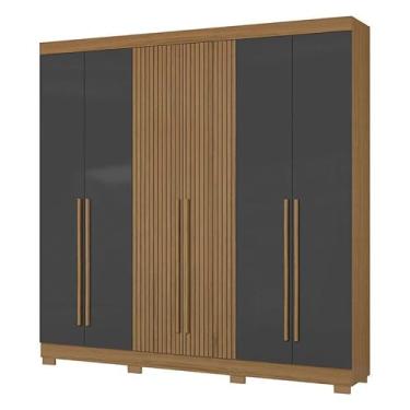 Imagem de Guarda Roupas Casal 6 Portas 2 Gavetas 2030 Aramóveis