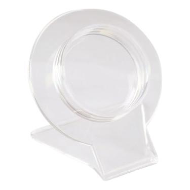 Imagem de UGPLM 5x Suporte de exibição de pulseira de acrílico, organizador de pulseira, suporte transparente de cordão redondo, de relógio para balcão de loja,