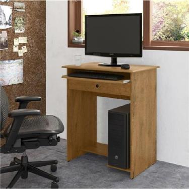 Imagem de ESCRIVANINHA / MESA DE COMPUTADOR - PRATICA (1 gaveta - Freijó)