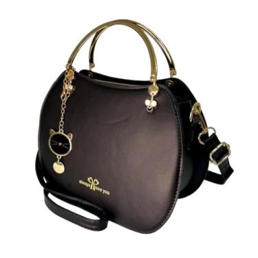 Imagem de Bolsa Feminina my EK Delicada - Linha Cute Cat - KBW -Black (Preto)