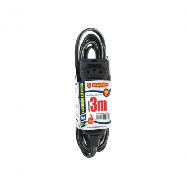 Imagem de Extensao Pp Plano Megatron 3x0,75x3,0m Ate 220v Preto