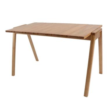 Imagem de Mesa Jantar Barroco 132cm Retangular Madeira Cor Amêndoa