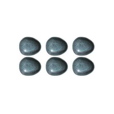 Imagem de Conjunto de Cumbucas Oval Porto Brasil Orgânico Night Sky 265ml - 6 Peças