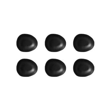 Imagem de Conjunto de Cumbucas Ovais Porto Brasil Orgânico Preto Matte 265ml - 6 Peças