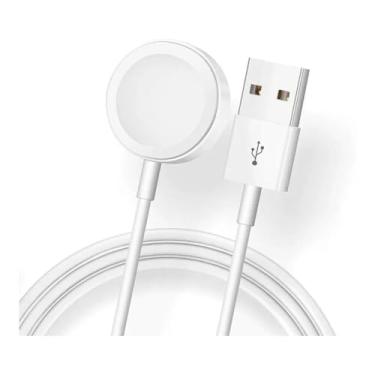Imagem de Cabo Carregador Magnético por Indução para Smartwatch Microwear Ultra Ai 5G, USB Original