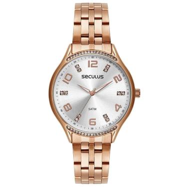 Imagem de Relógio Seculus Feminino 77268LPSVRS2