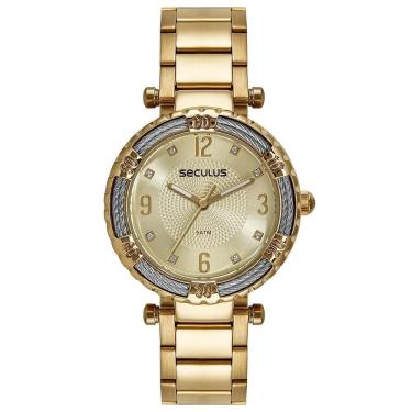 Imagem de Relógio Seculus Feminino 44236LPSVDS1