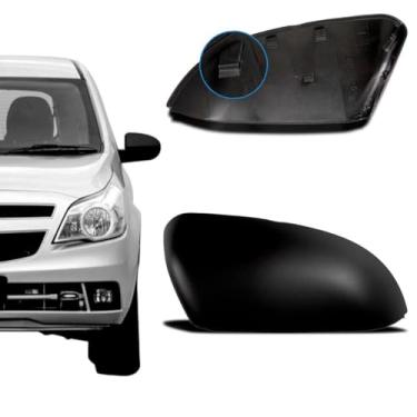 Imagem de CAPA DO ESPELHO RETROVISOR GM AGILE 09/ MONTANA 10/ PRETO LE