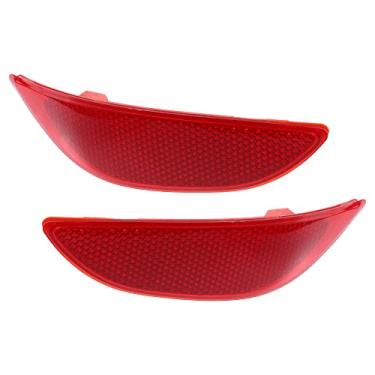 Imagem de X AUTOHAUX 1 par de capa de luz refletora traseira esquerda direita para Hyundai Accent GLS 1.6L L4-Gas 2012-2015 92405-1R000 92406-1R000 Vermelho