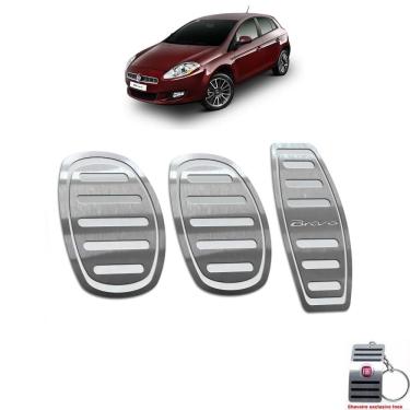 Imagem de Pedaleira Manual Em Inox Fiat Bravo 2011 A 2016