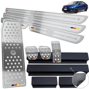 Imagem de Descanso Pedaleira Manual Soleira Prata AR Virtus Wolfsburg