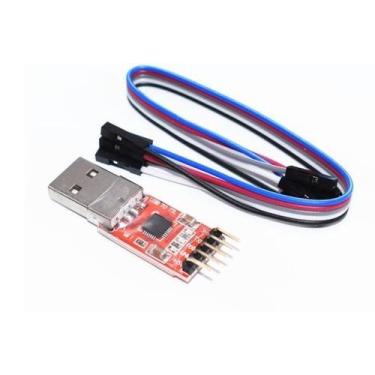 Imagem de Conversor USB Serial TTL CP2102 - Módulo com LED Indicadores - RoboBui