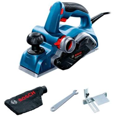 Imagem de Plaina Elétrica 700W 110v 16500rpm 82mm Largura Corte com Saco Coletor