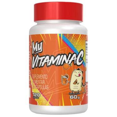 Imagem de Vitamina C 1000mg My Suplementos 120 Cápsulas, Sem Sabor